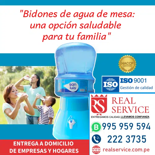 Lee más sobre el artículo Bidones de agua de mesa San Luis 20 lt.: una opción saludable para tu familia