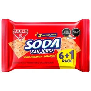 Galleta soda San Jorge x 7 pqt