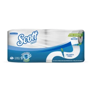 PAPEL HIGIENICO SCOTT JUMBO DOBLE HOJA  250 MT X 4 ROLLOS