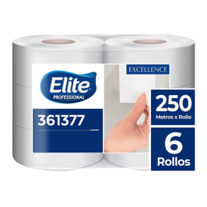 Papel Higienico Elite Excellence 250 mts x 6 rollos