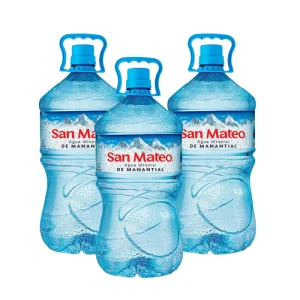 Galon de agua mineral San Mateo 7 litros x 3 u.