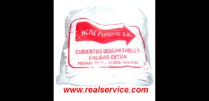 Cucharitas plasticas descartables Acme 5″ 100 Unid.