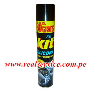 Silicona Kit para tablero de carro Spray 400 ml