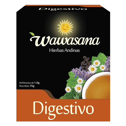 Filtrante Wawasana Digestivo 50 Sob.