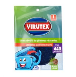 Pastilla para baño Virutex clasica 45 gr x 2 u.