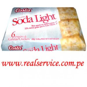 Galleta Soda Light Costa Pack X 6 Pqts